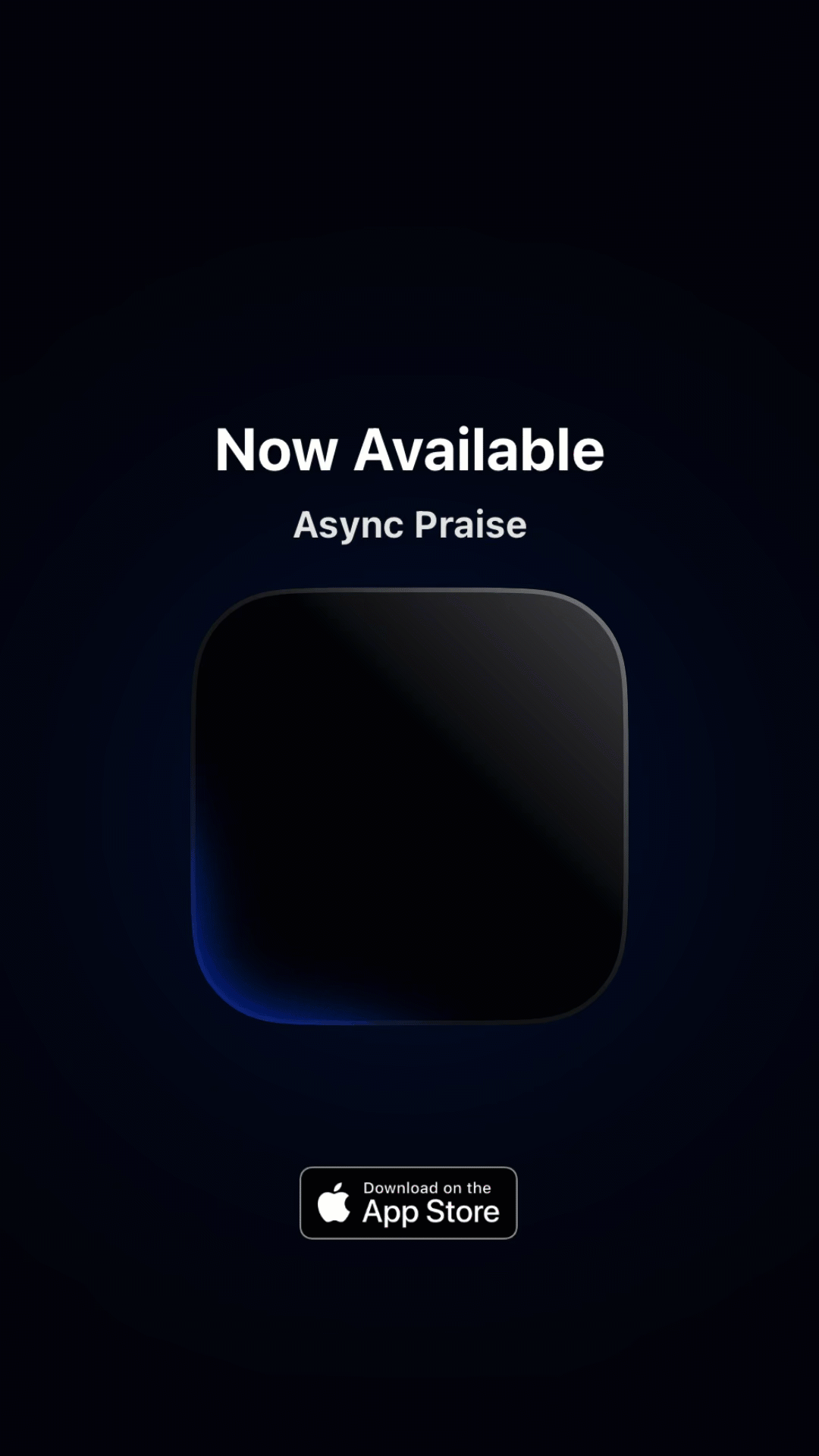 AsyncPR App available in the App Store