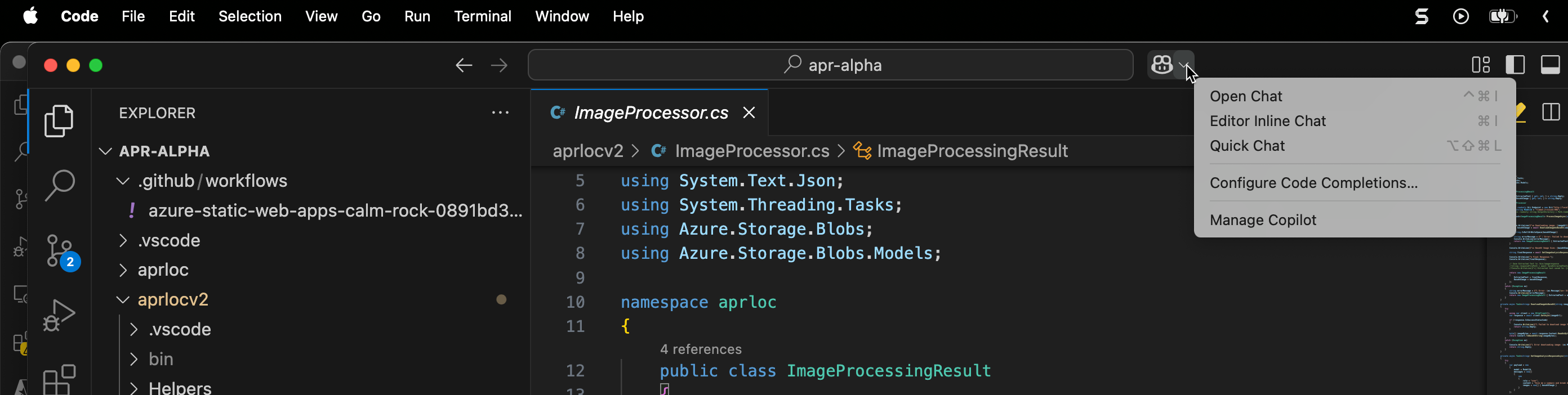 VS Code + Github Copilot Coding