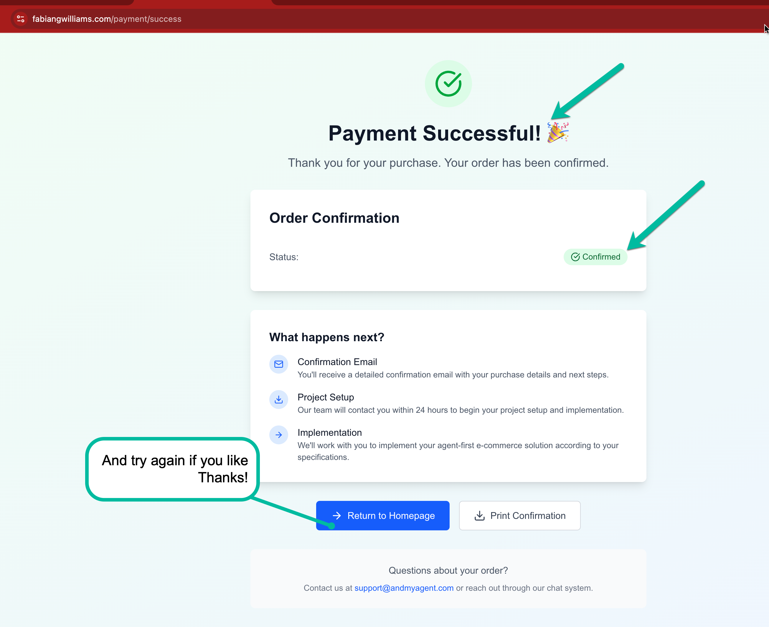 Stripe Payment Flow