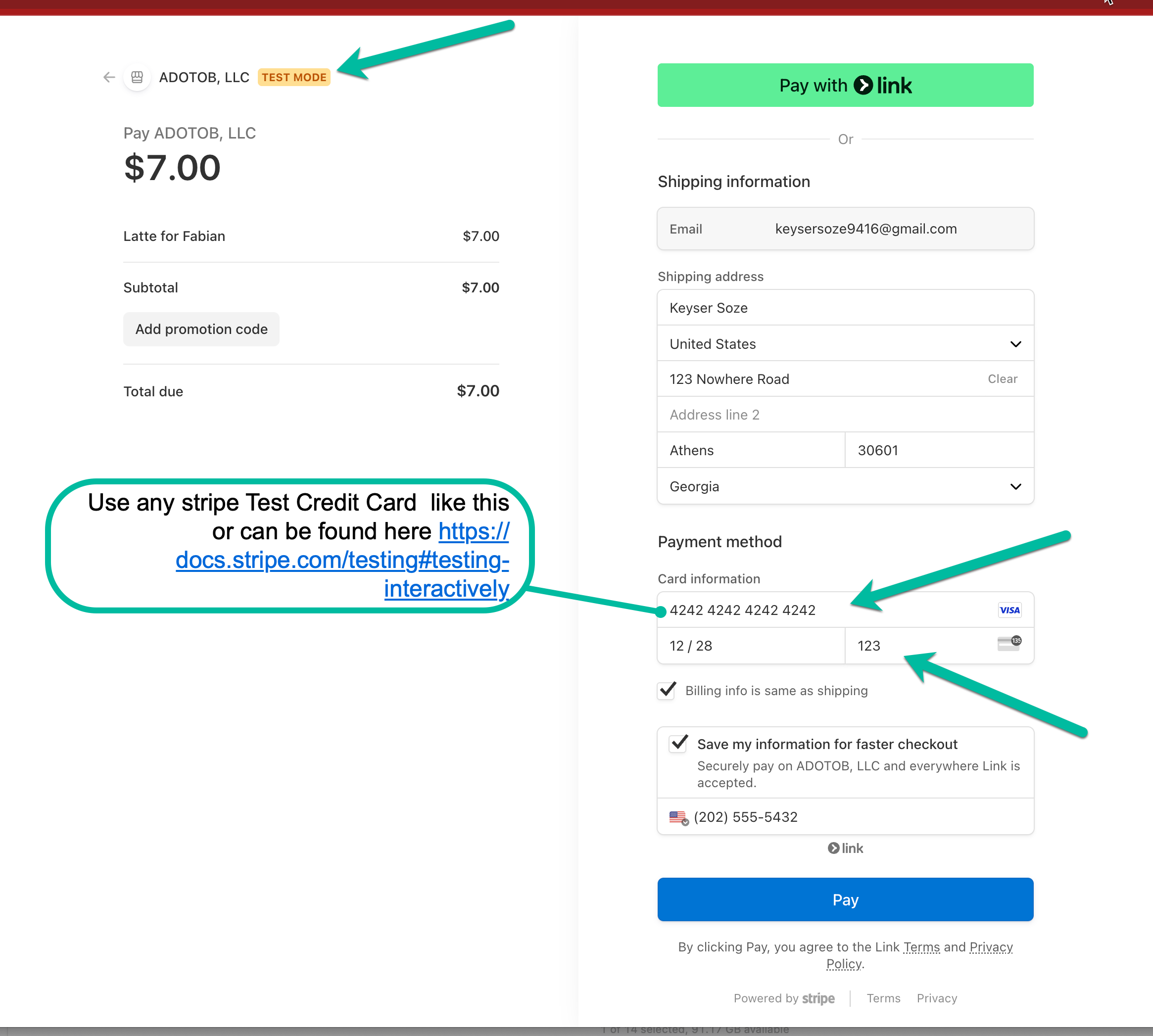 Payment Confirmation